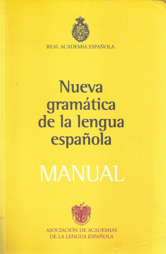 Nueva Gramática De La Lengua Española Rae