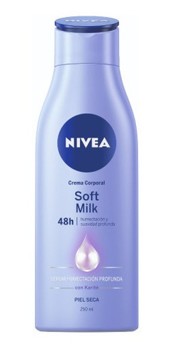 Nivea Body 250 Ml. Soft Milk Piel Seca