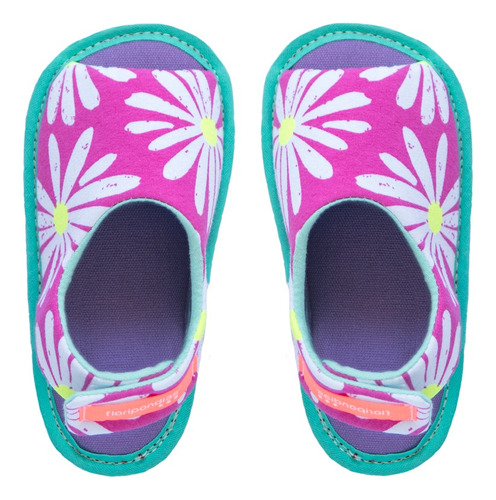 Pantuflas Floripondias Niña Nena Verano Suela Antideslizante