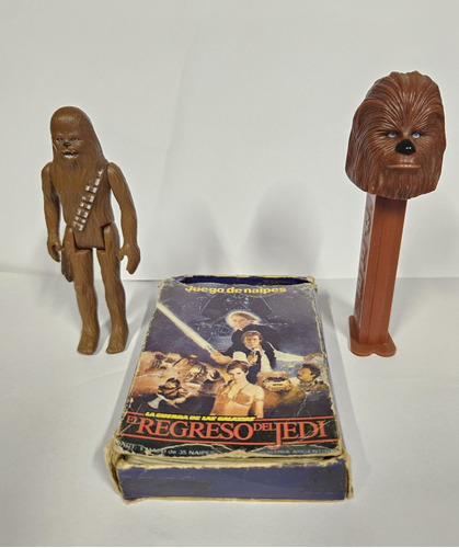 Chewbacca Kenner 1977+cartas Regreso De Jedi Originales 1983