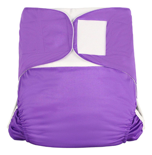 Adultos Pañal De Tela Ajustable Lavable Pul Impermeable,