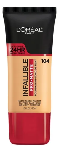 comprar Base Maquillaje Infallible Pro Matte Loreal 104 Tono Beige