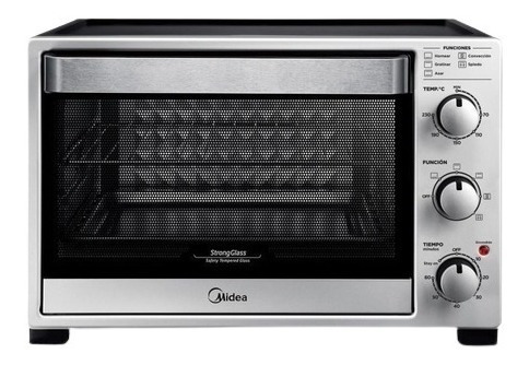 Horno De Mesa Eléctrico Midea To-m232sar2 32l Silver 220v