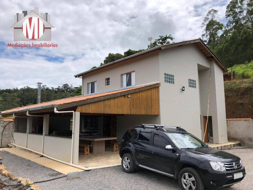 Linda Chácara Com 04 Dormitórios, Excelente Localização, Bairro Povoado, Linda Vista À Venda, 700 M² Por R$ 295.000 - Pedra Bela/sp - Ch0863