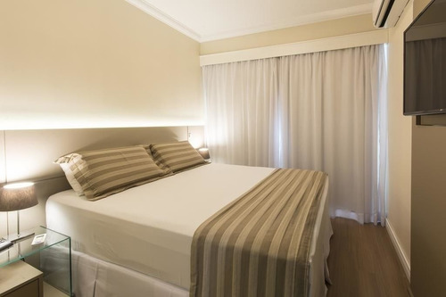Imagem 3 de 15 de Flat Estilo Residencie Em Moema, Prox A Av. Ibirapuera, Acesso Ao Metrô, Shopping E Ao Pq Ibirapuera - Sf29606