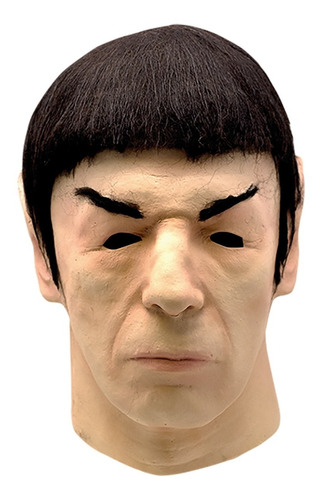 Máscara De Spock Mask Star Treck Disfraz Halloween Divertido