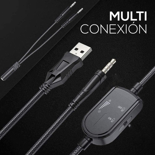 Audífonos Alámbricos Micrófono Integrado Diadema Ajustable X2