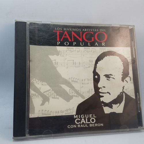 Miguel Caló - Raul Beron - Tango Popular - Cd - Mb