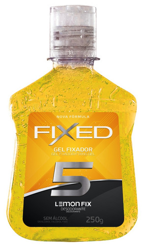 Gel Fixador Desodorante Fixed Fator 5 - Giga Fixação - 250g