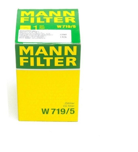 Filtro Aceite Jetta A4 2012 2.0 Mann W719/5