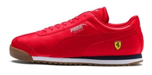 tenis puma roma ferrari rojos