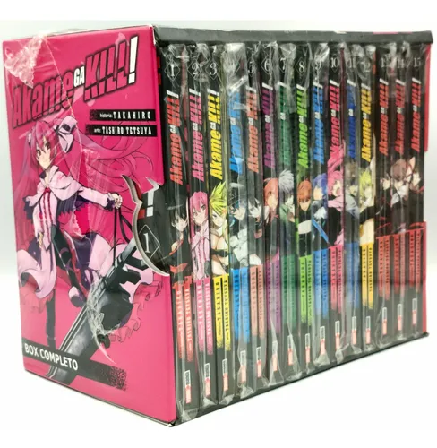 Akame Ga Kill Box Set Manga Akame Ga Kill Boxset Manga Panini Colección Completa | Envío gratis