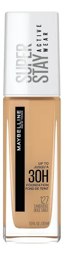 Base Líquida Maybelline Superstay Active Wear Tono 127 Sand Beige...