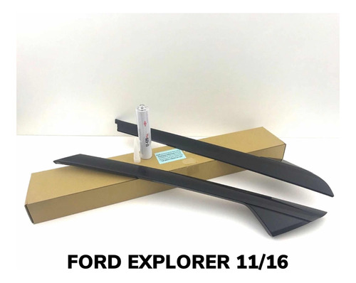 Platinas Laterales Parabrisas Delantero Ford Explorer 11/18