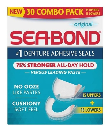 Almohadillas Adhesivas Sea Bond Superiores E Inferior 30pza