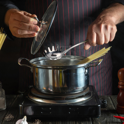 Cuchara Para Pasta De Cocina Para Servir Espaguetis De Acero