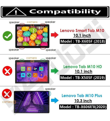 Protector De Pantalla Lenovo Smart Tab M10 2018 tb-x605f 