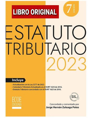 Estatuto Tributario 2023 7ma Edición Original