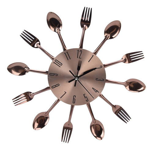 Reloj De Pared Para Cocina, Cubiertos Multiusos, Utensilio D