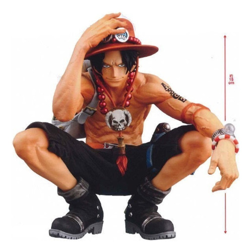 Anime One Piece Portgas·d· Ace Acción Figura Modelo Juguete