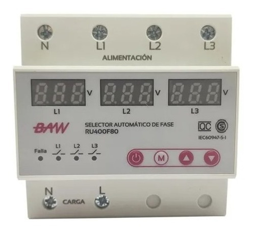  Selector Automatico De Fase 63 A.