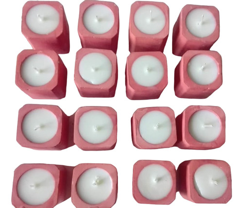 Souvenirs De Velas En Macetas Cuadradas X45 Sin Personalizar