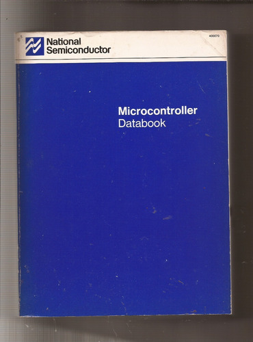 Microcontroller Databook   National Semiconductor 1989  \