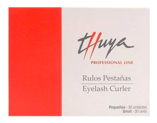 Thuya Bigudies Rulos Permanente Pestañas Caja X30 Pequeños