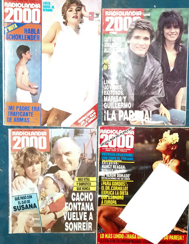 Lote 10 Revistas Radiolandia 2000 (Usado)