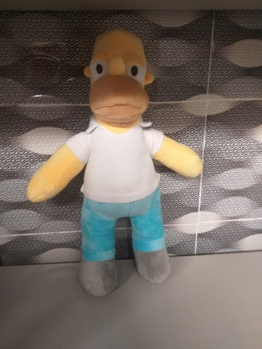 Homero Simpson En Peluche Con. Relleno Siliconado