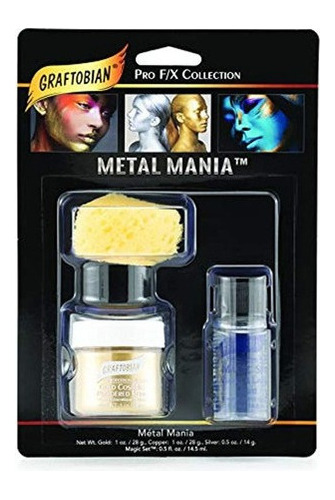 Kit De Maquillaje Graftobian Metal Mania