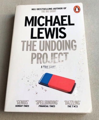 The Undoing Project - A True Story - Michael Lewis - Penguin (Usado)