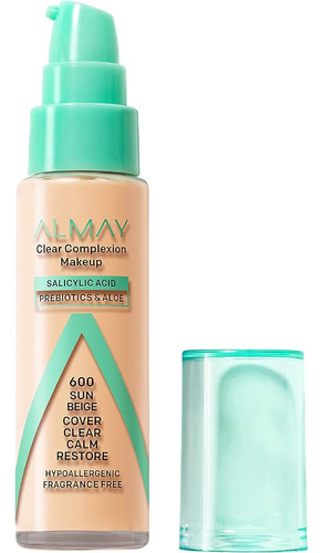 Almay Clear Complexion Acne Foundation Makeup With Salicylic