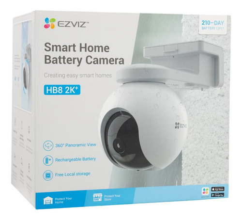 Camara Ezviz Ext. Ptz Uhd Cs-hb8-r100-2c4wdl