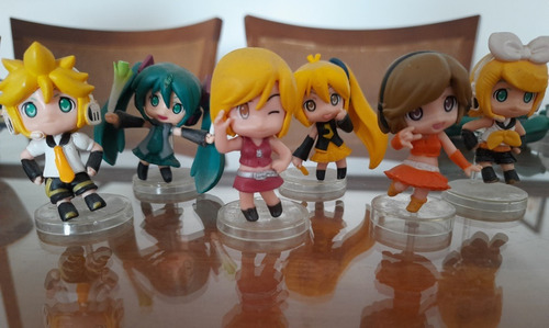 6 Figuras Anime Coleccion Hatzune Miku. Impecables