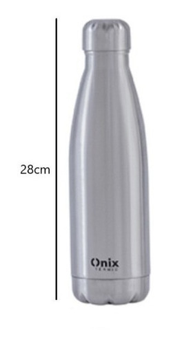 Imagem 2 de 2 de Garrafa Termica Inox Parede Dupla - Onix Termic 500ml