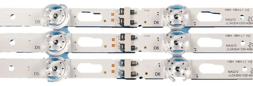 Dt 6 Tiras Con 5 Leds Para Tv Un43tu6900 Un43tu6900f