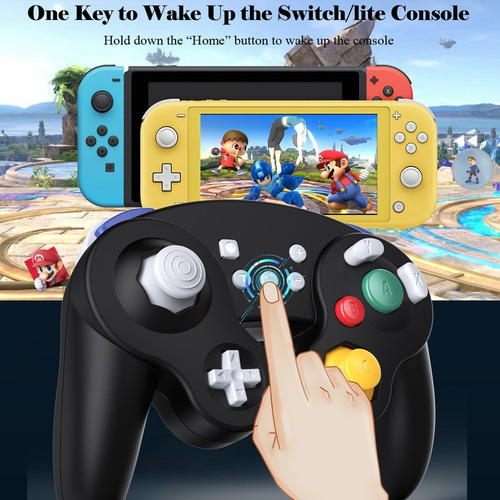 Imagen 2 de 5 de Controlador Gamecube Inalámbrico Exlene Para Switch/lite, Ne