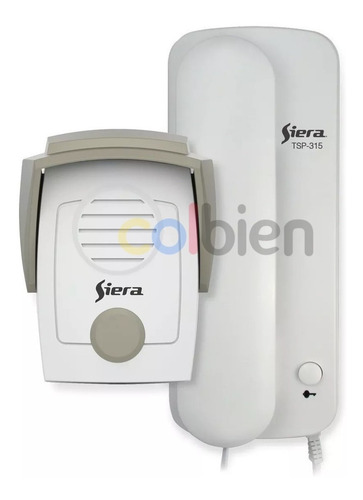 Citofono + Portero Kit Completo Citofonia Siera Profesional