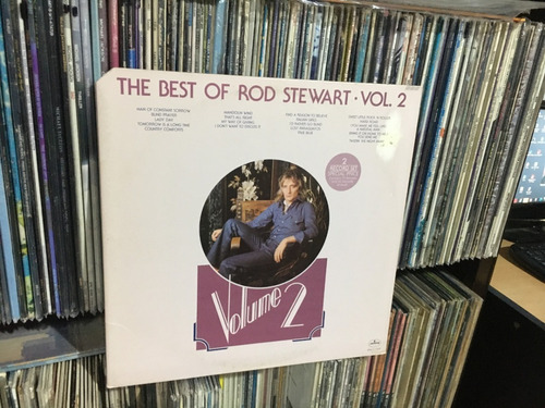 The Best Of Rod Stewart Vol 2 Vinilo Lp Orig Us 76 Rock Glam