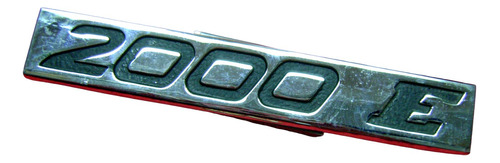 Peugeot 504 2000e -  Insignia Placa Modelo