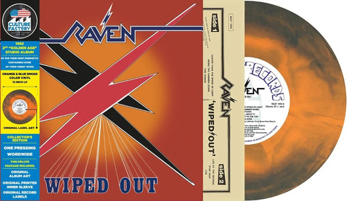 Vinilo Raven Wiped Out Nuevo Sellado