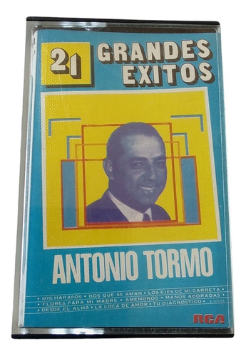 Cassette De Antonio Tormo 21 Grandes Éxitos (3048