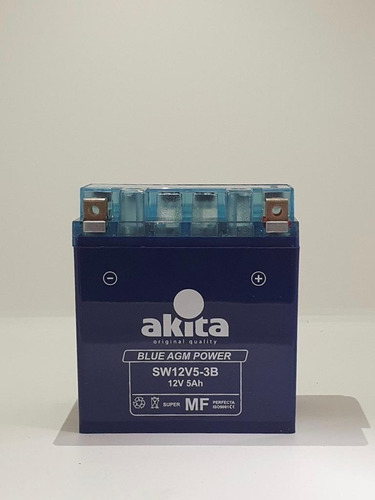 Baterìa Moto Pulsar135 - Fz16 - Tvs100 - Ak110s - Akita Agm