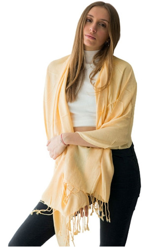 Pashmina Viscosa Varios Colores Grande Sid-150 Maple Web