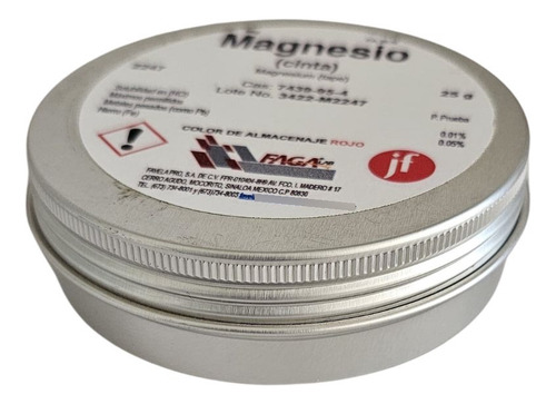 Cinta De Magnesio R. A. Fagalab Pieza 25 G