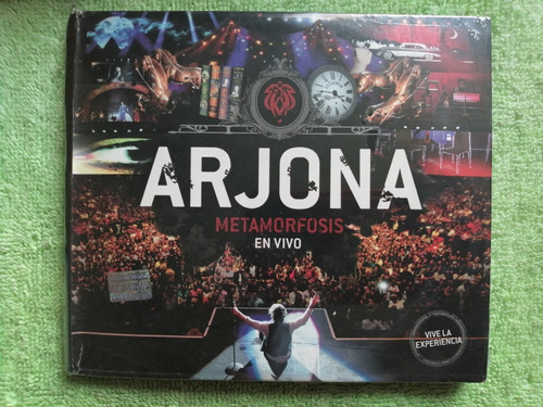 Eam Cd Doble + Dvd Ricardo Arjona Metamorfosis En Vivo 2013 