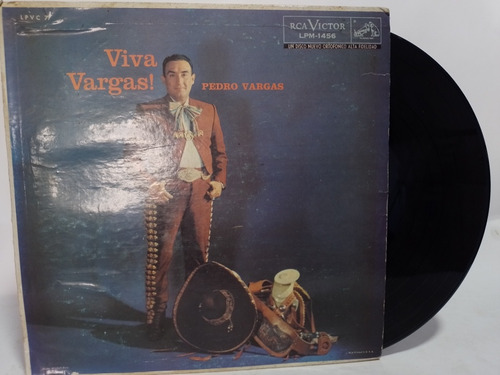 Disco Lp Pedro Vargas / Viva Vargas 