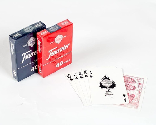 Naipes De Poker Fournier 40 Monito Tissus Made in España