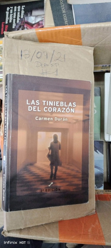 Libro Las Tinieblas Del Corazón. Carmen Durán